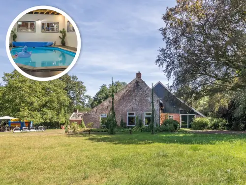 Vakantiehuis inclusief binnenzwembad, sauna & whirlpool
