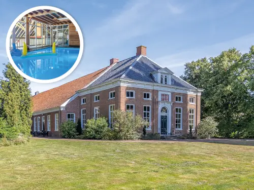 Exclusief vakantiehuis met privé-wellness met binnenzwembad, sauna en bubbelbad